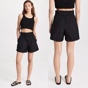 NWT A.L.C. Kaleb Pull On High Rise Fixed Cuff Casual Black Short Size: Small